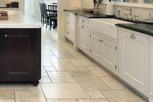 Tile floor cleaning